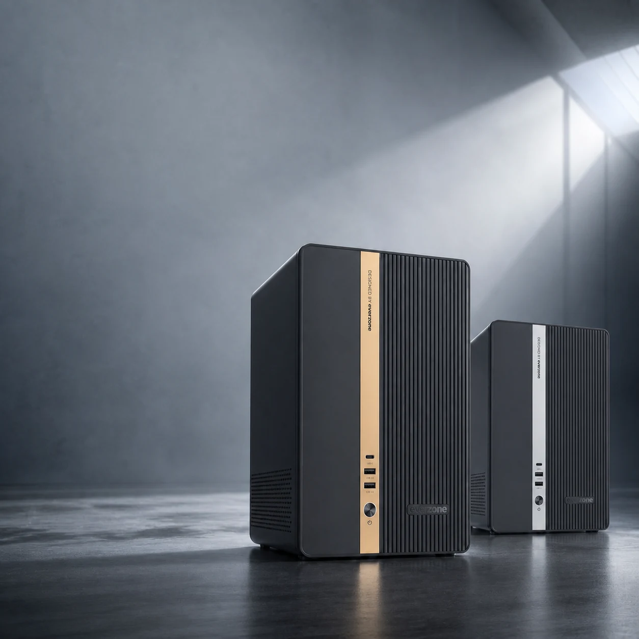 概念化的桌面 AI NAS 产品